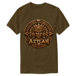 Azteken-Kalender Aztlan  T-Shirt
