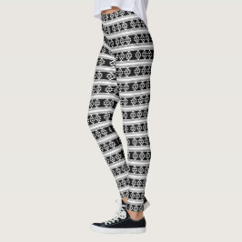 Azteken-Muster Leggings