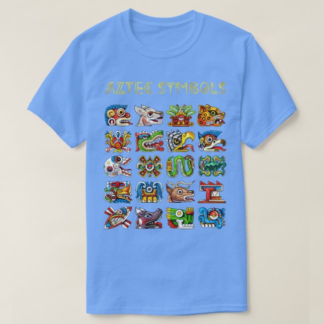 Azteken T-Shirt (Design vorne)