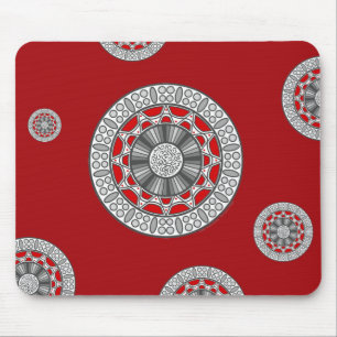 Azteken treffen Alien-Mauspad Mousepad