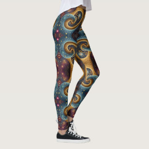 Aztekenkunst, lebendig, die Kultur reflektiert Leggings