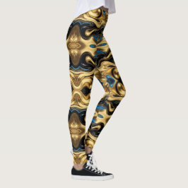 Aztekenkunst, lebendig, die Kultur reflektiert Leggings