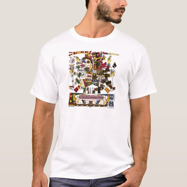 Aztekische Dualität T-Shirt (Vorderseite)