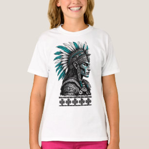 Aztekische Kultur Maya Indigene Menschen  T-Shirt