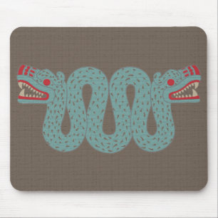 Aztekische Schlange Mousepad