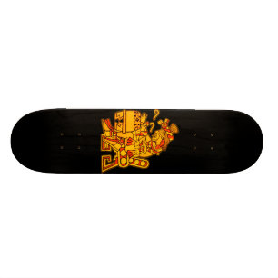 Aztekischer Entwurf Skateboard