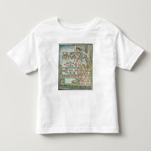 Aztekischer Federhandwerker Kleinkind T-shirt
