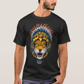 Aztekischer Krieger Jaguar T-Shirt