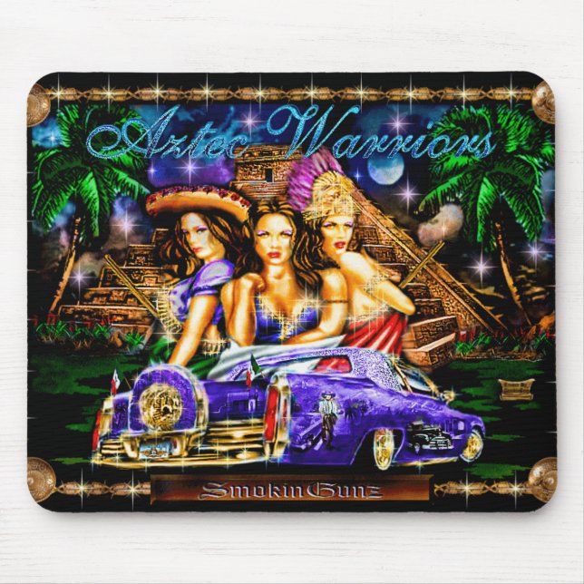 AZTEKISCHER KRIEGER MOUSEPAD (Vorne)