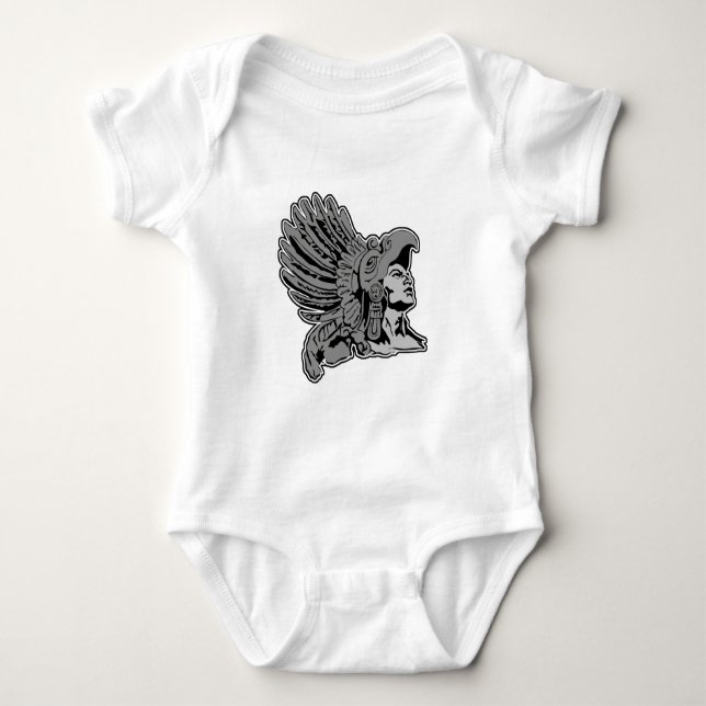 aztekischer Krieger T-Shirt (Vorderseite)