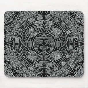 Aztekischer Mayakalender (Schwarzes) 12.21.2012 Mousepad