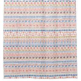 Aztekischer MusterDuschvorhang Duschvorhang