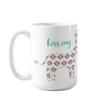 Aztekischer Western Boho Kuss meine Esel-Tasse 15