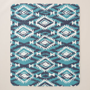 Aztekisches geometrisches Stammes-Navajo-Muster Sherpadecke