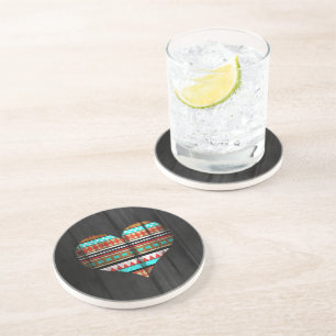 Aztekisches Herz Untersetzer