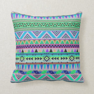 Aztekisches Muster-Polyester-Wurfskissen Kissen