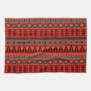 Aztekisches natives Muster Handtuch