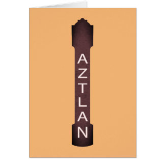 Aztlan-Theater-Schilder