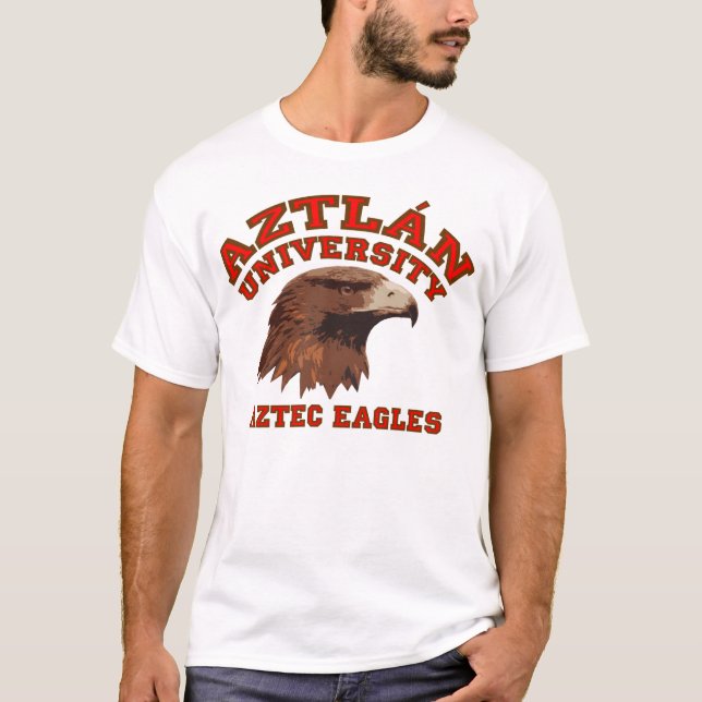 Aztlan Universität Eagles T-Shirt (Vorderseite)