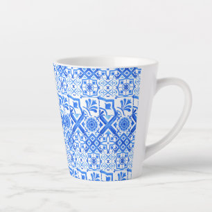 Azul Pattern Milchtasse