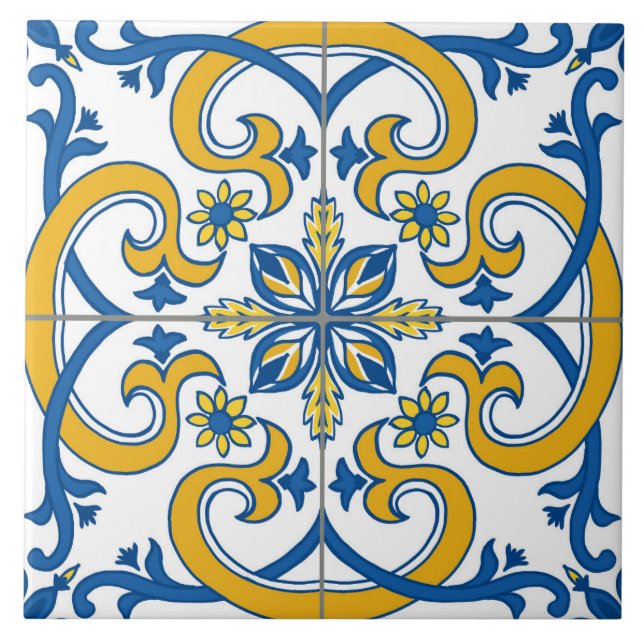 Azulejo 13 fliese (Vorderseite)