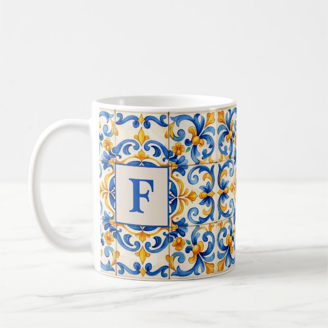 Azulejo Anfangsleistung Kaffeetasse (Links)