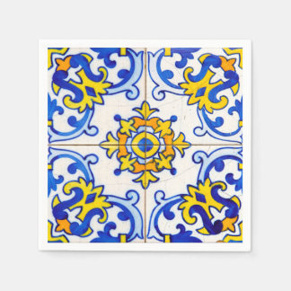 Azulejo Art Tile Serviette