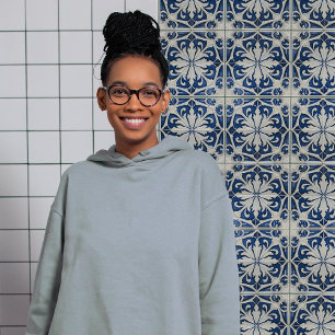 Azulejo Blau und Weiße Symmetrie Fliese