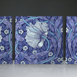 Azulejo Blue Pimpernel Seamless 2/2 William Morris Fliese