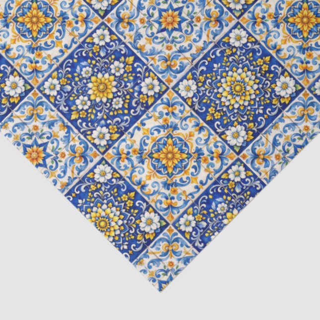 Azulejo Breeze Tissue  Seidenpapier (Detail)