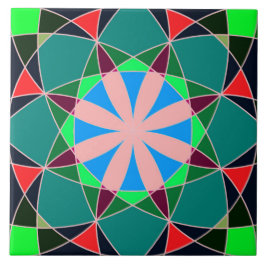 Azulejo de cerámica de colores fliese