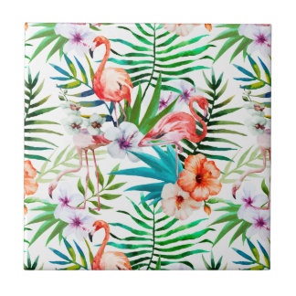 Azulejo elegant and modern tropic pattern fliese