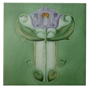 Azulejo Fliesen im Jugendstil dekorativer Kamin