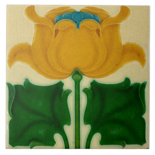 Azulejo Jugendstil-Keramik Fliese
