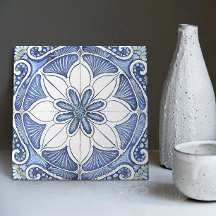 Azulejo Lisbon Gemustert Talavera Keramik Design Fliese