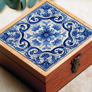 Azulejo Lissabon gemustertes Talavera-Keramikdesig Fliese