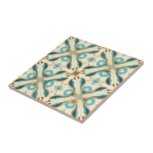 Azulejo Minty Mocha Mosaic Fliese