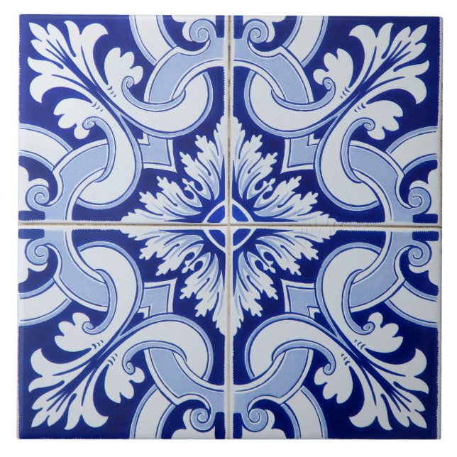 Azulejo Portugal Fliese (Vorderseite)