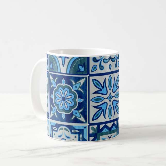 Azulejo portugiesische Tasse (Vorderseite Links)