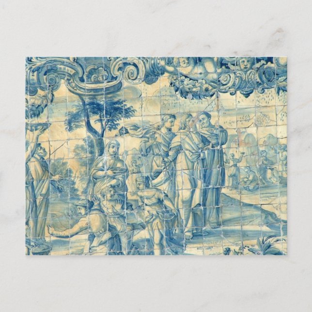 Azulejo Postkarte (Vorderseite)