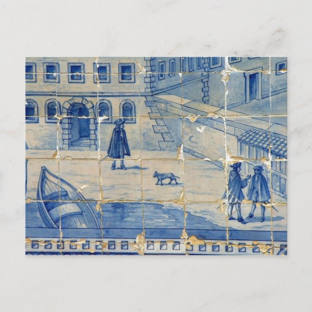 Azulejo Postkarte (Vorderseite)