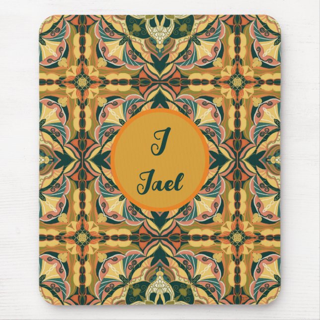 Azulejo Spanish Personalisiert Tile Mousepad (Vorne)