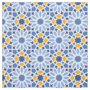 Azulejo-Talavera-Fliese Stoff
