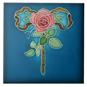 Azulejo Tile Art nouveau style dekoration fireplac Fliese