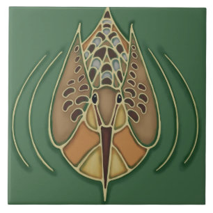 Azulejo Tile Art nouveau style dekoration fireplac Fliese