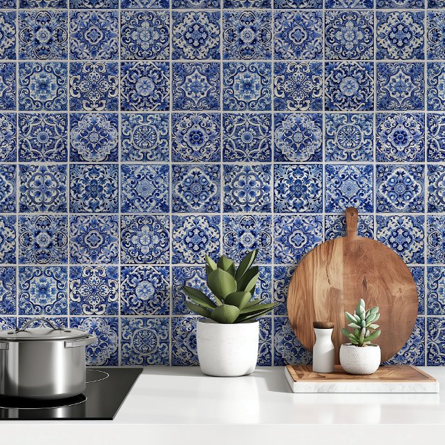 Azulejo Tiles Peel & Stick Wallpaper Tapete (Von Creator hochgeladen)