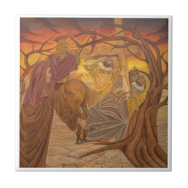 Azulejo - Via Crucis Fliese (Vorderseite)