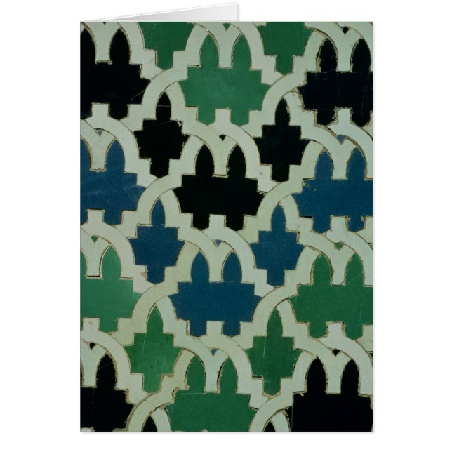 Azulejos Fliesen vom Thron der Sultane (Vorne)