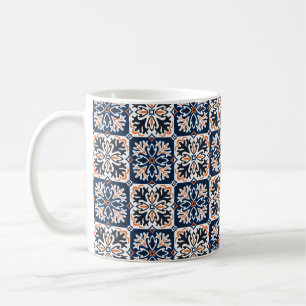 Azulejos Keramik Fliesendesign. Talavera tracery m Kaffeetasse