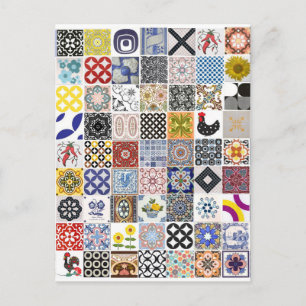 Azulejos-Kollektion Postkarte